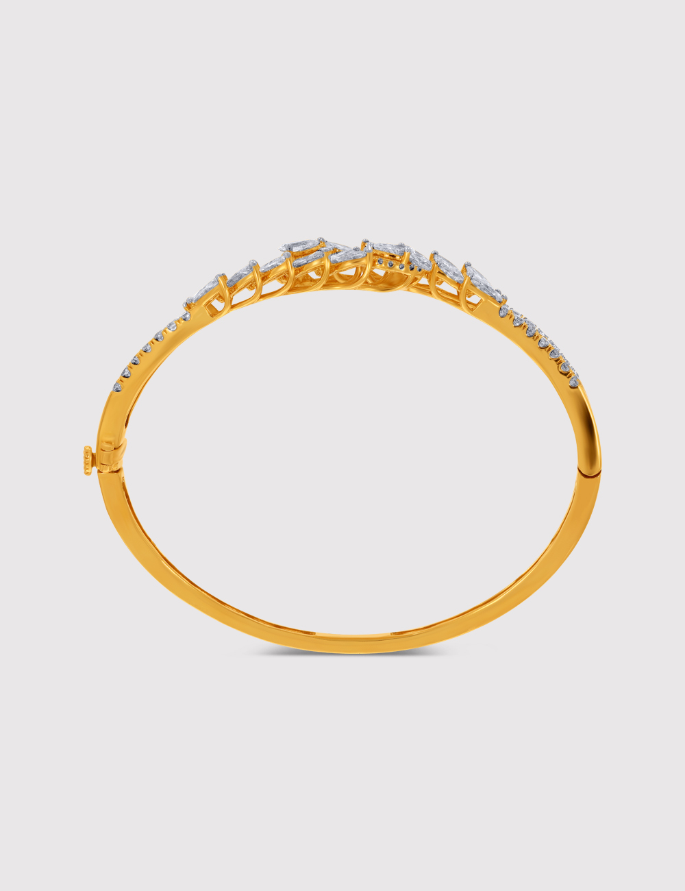 Spotlight Vine Diamond Bracelet 6.35 carat FG-VVS, Yellow Gold, large, image 3