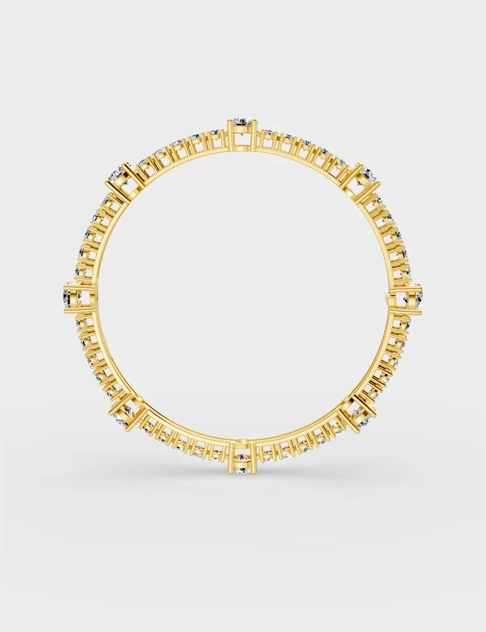 Eternelle Embellished Diamond Churi 14.87 carat FG-VVS, Yellow Gold, large, image 2