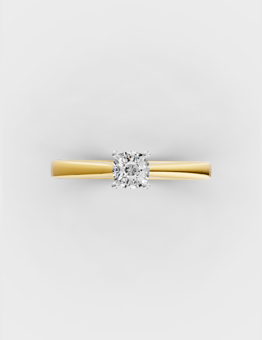 Majestic Solitaire Ring 51 cent FG-VVS, , large, image 2