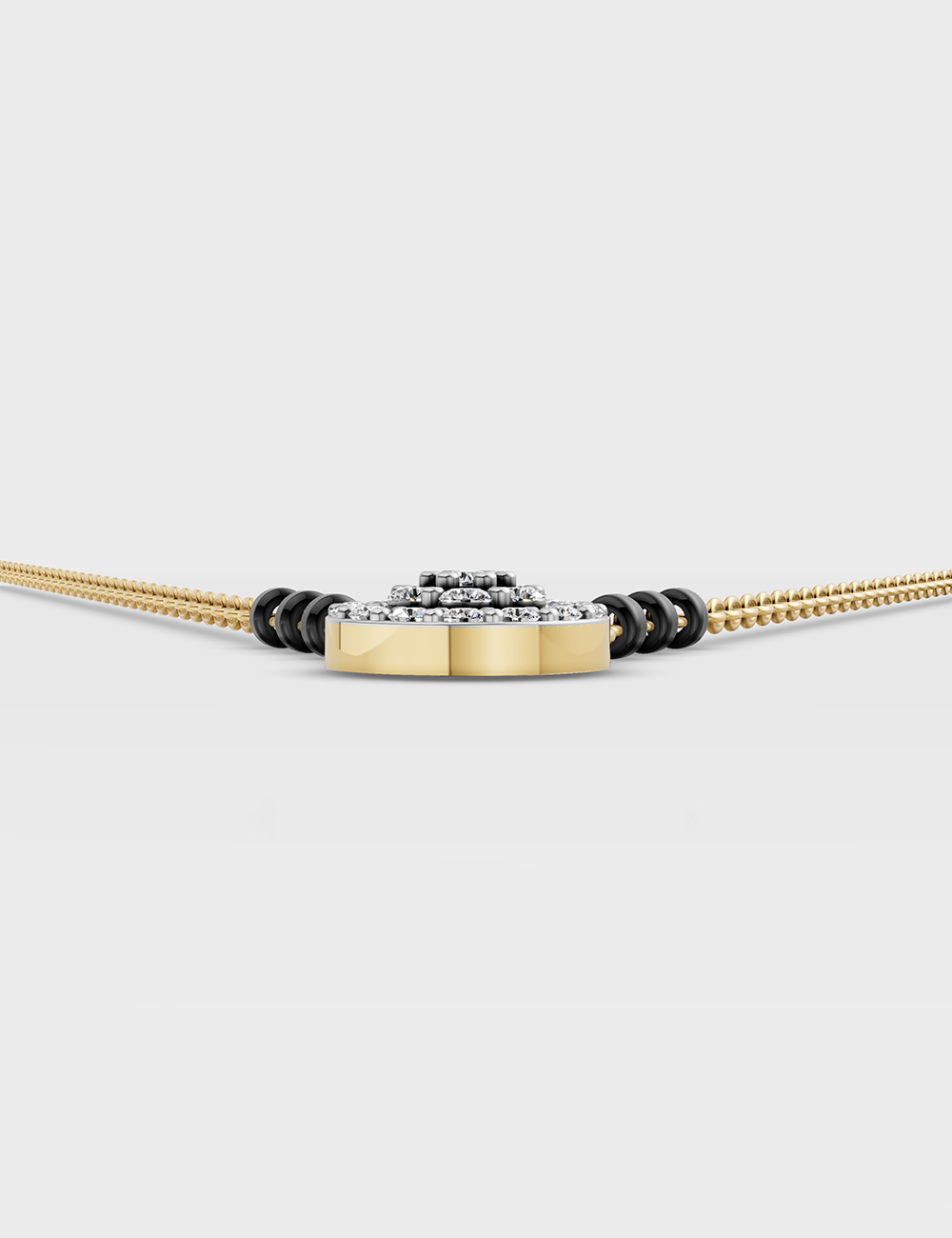 Eternal Diamond Pendant 23 cent FG-VVS, Yellow Gold, large, image 4