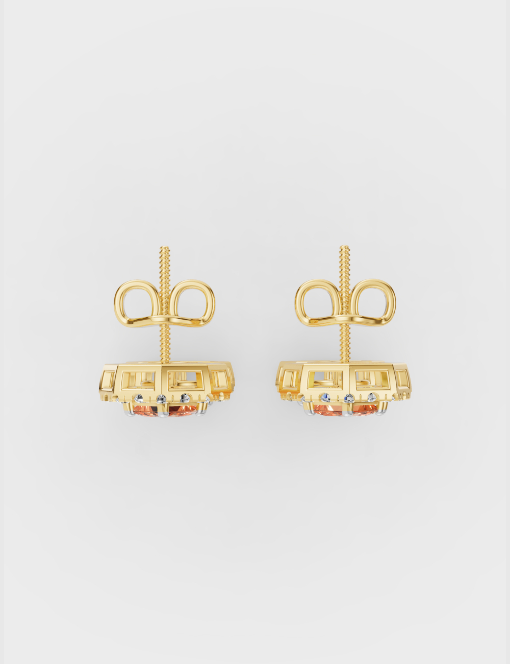 Deco Dreams Diamond Earrings 1.95 carat FG-VVS, Yellow Gold, large, image 4
