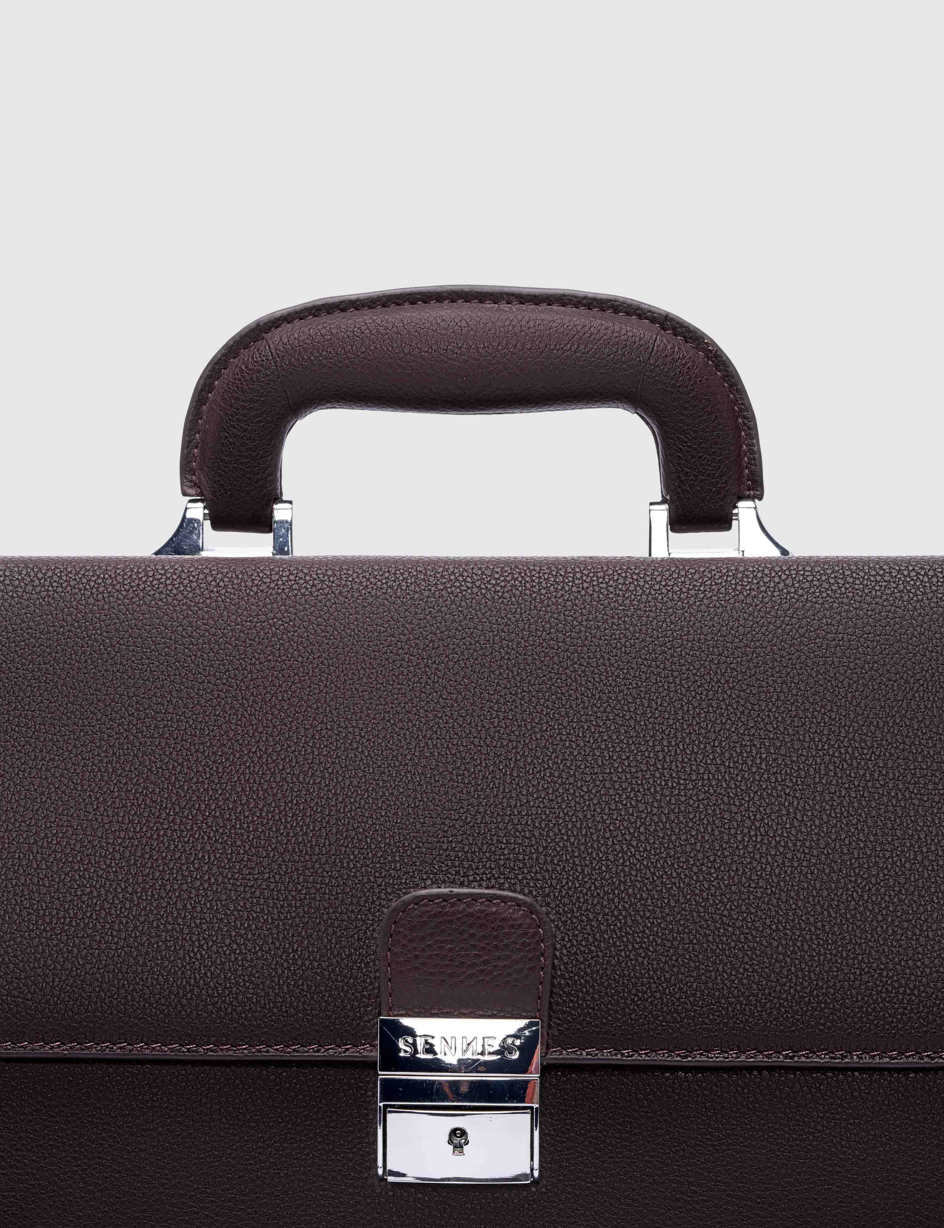 Eterno Laptop Bag, Brown, large, image 6