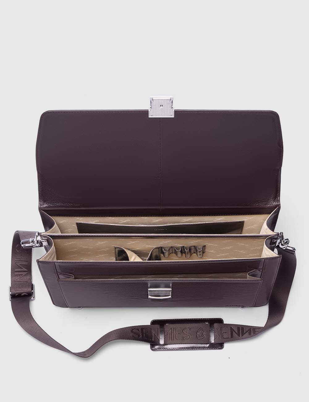 Eterno Laptop Bag, Brown, large, image 10