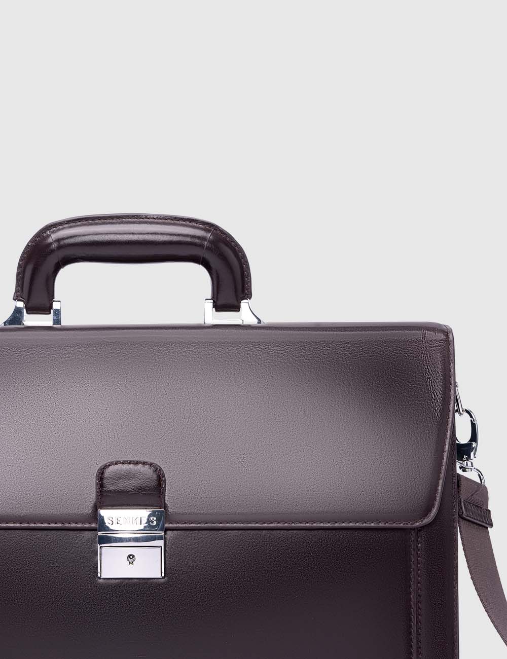 Eterno Laptop Bag, Brown, large, image 8
