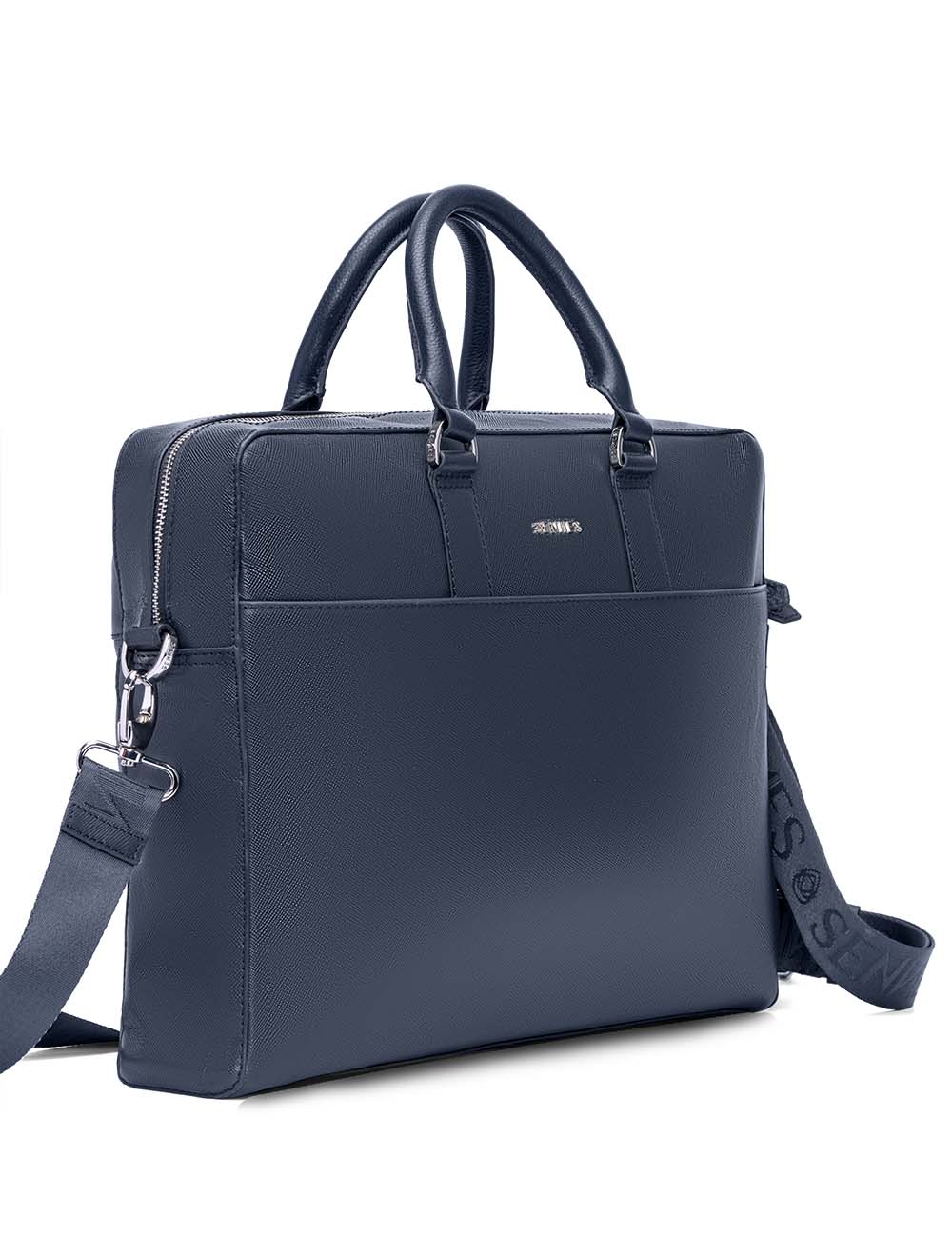 Magnifico Laptop Bag, Navy, large, image 4