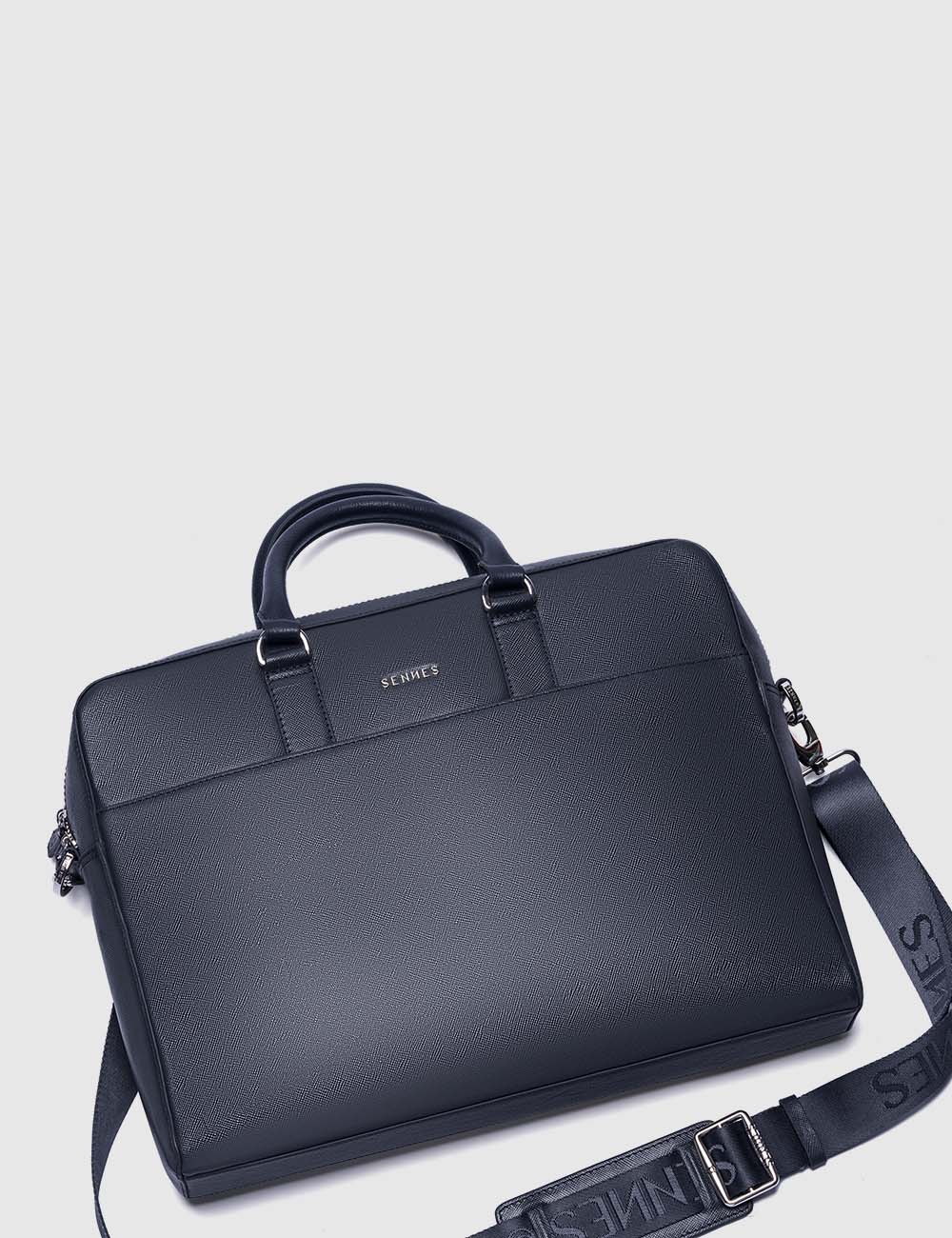 Magnifico Laptop Bag, Navy, large, image 9