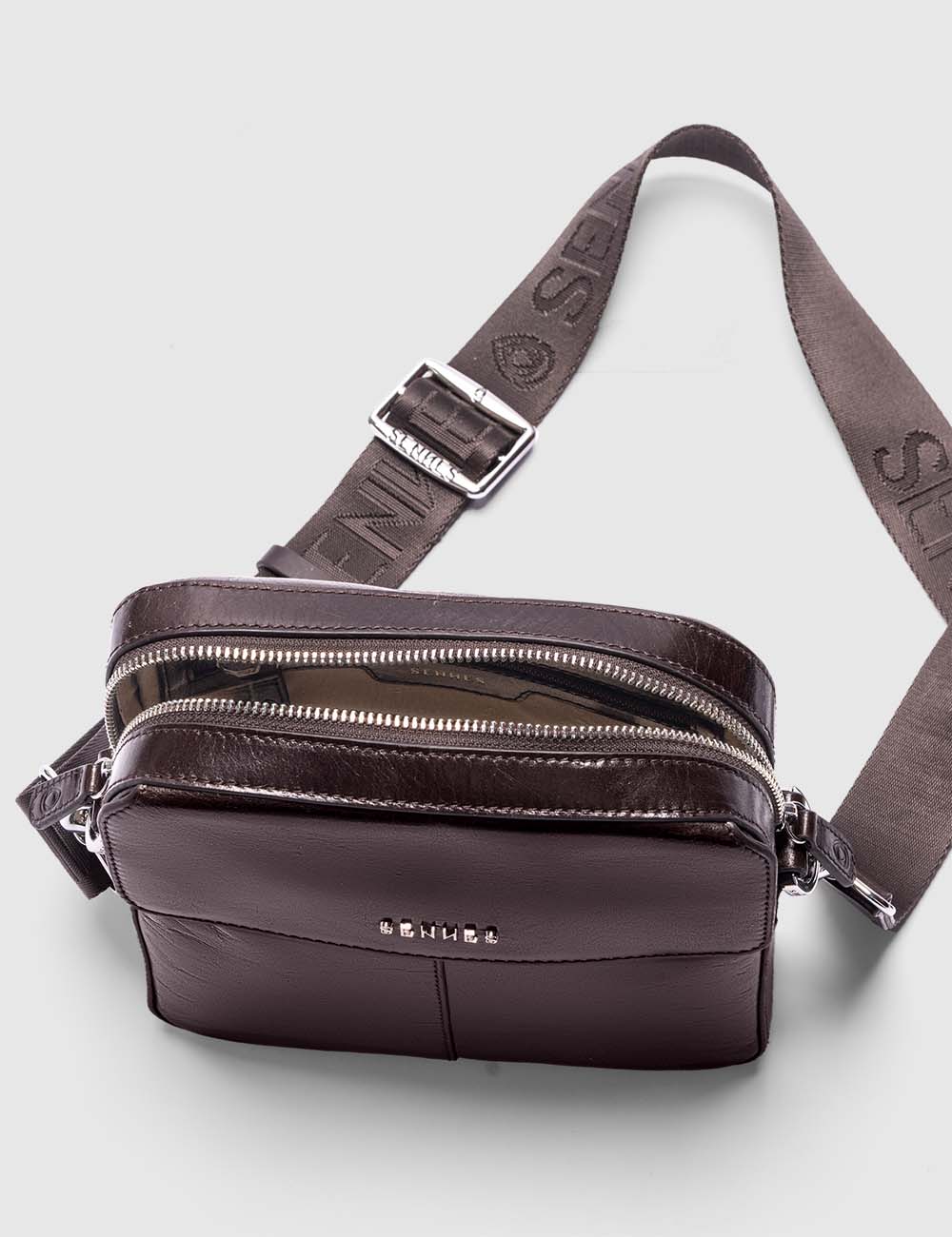 Virtuoso Messenger Bag, Brooklyn Brown, large, image 7