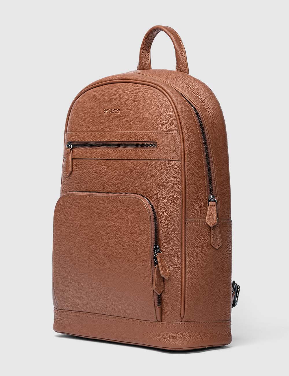 Vigoroso Backpack, Cognac, large, image 2