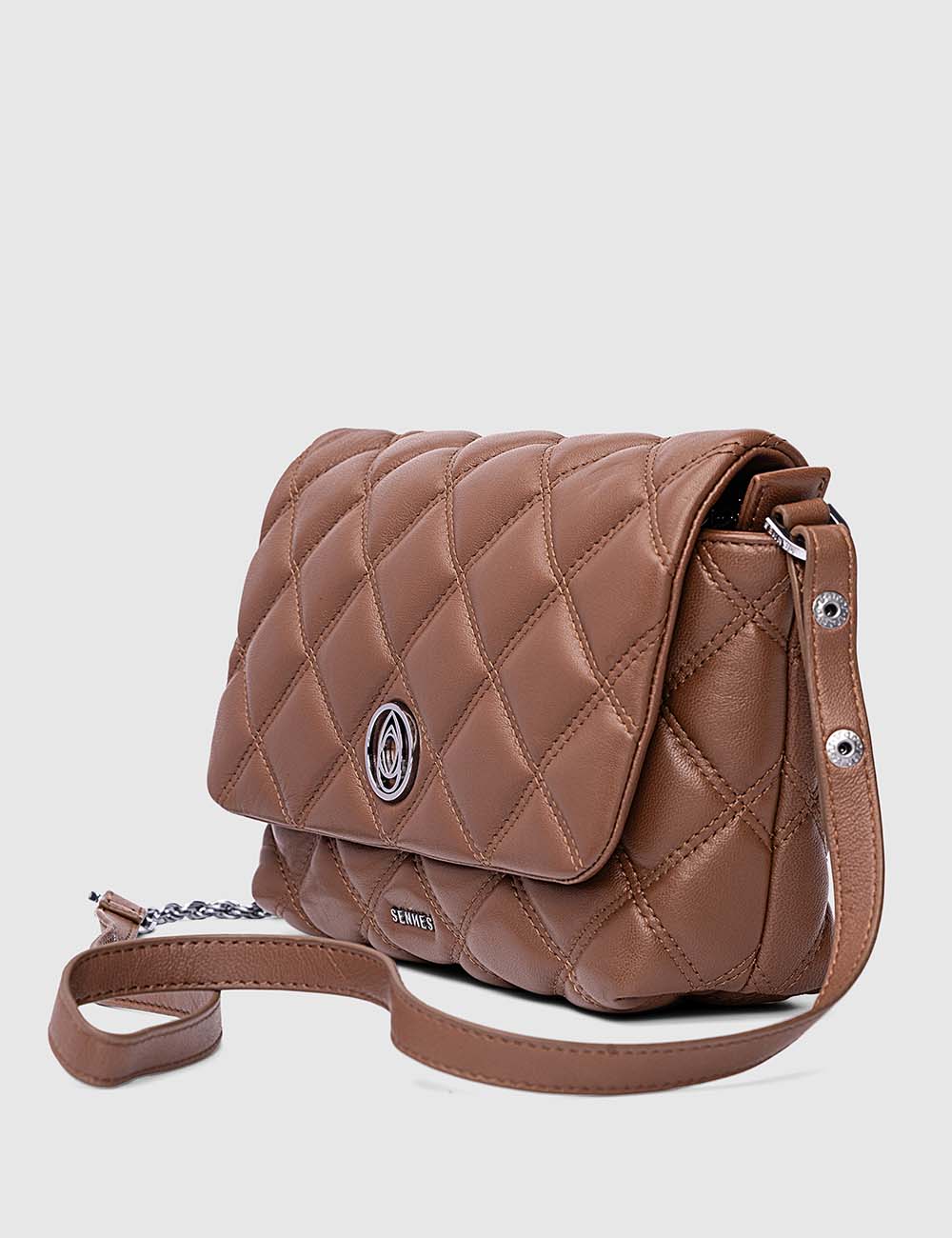 Vivace Sling Bag, Cognac, large, image 2