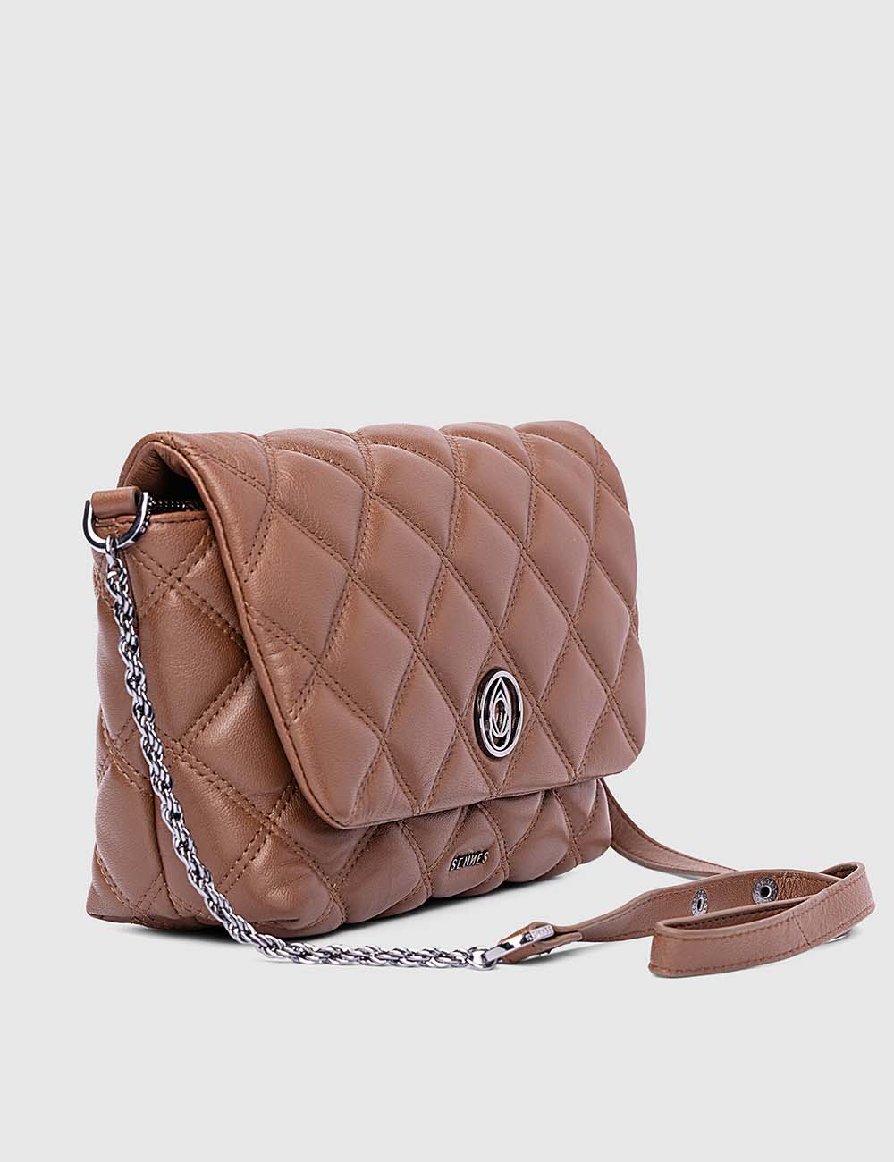 Vivace Sling Bag, Cognac, large, image 4