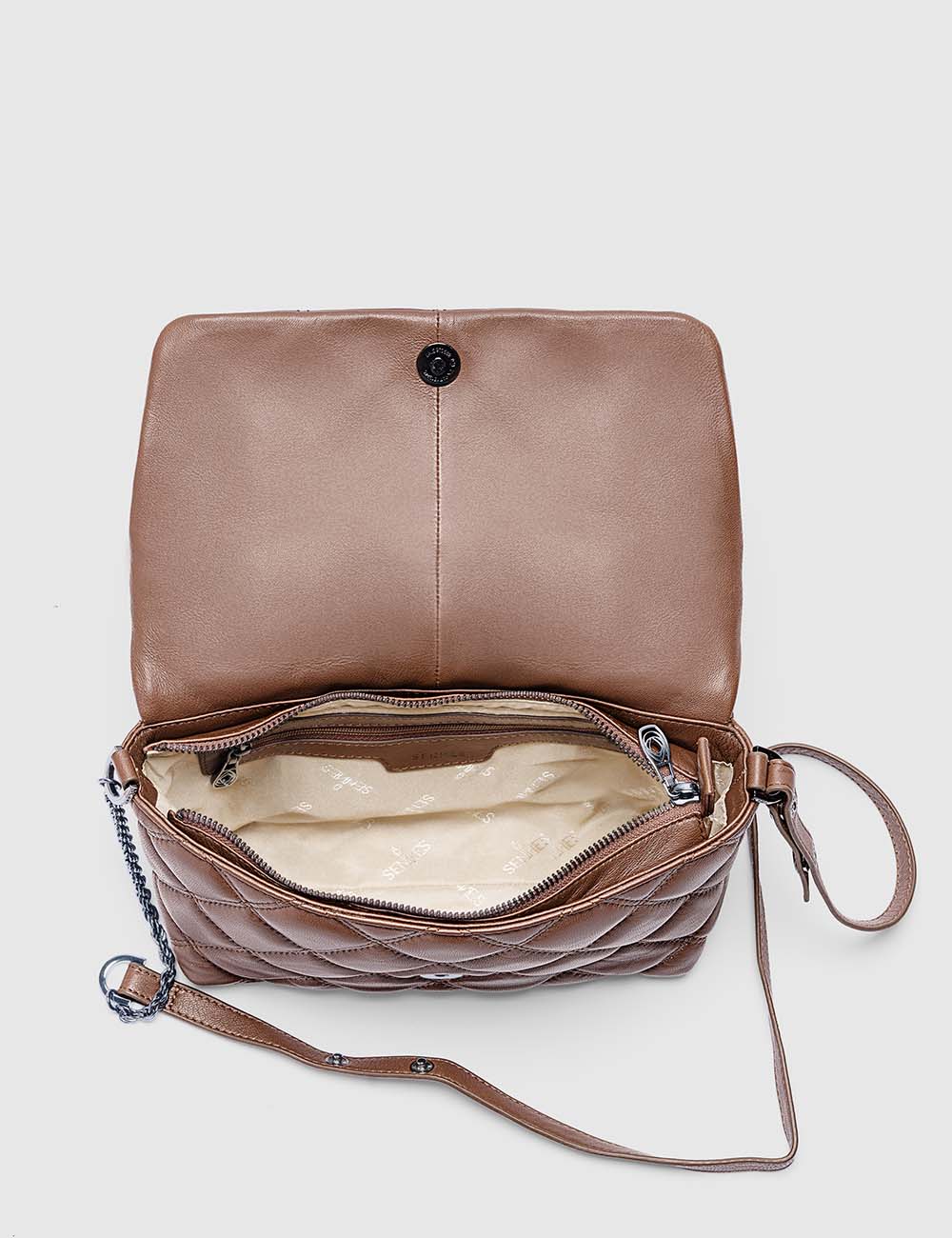 Vivace Sling Bag, Cognac, large, image 9