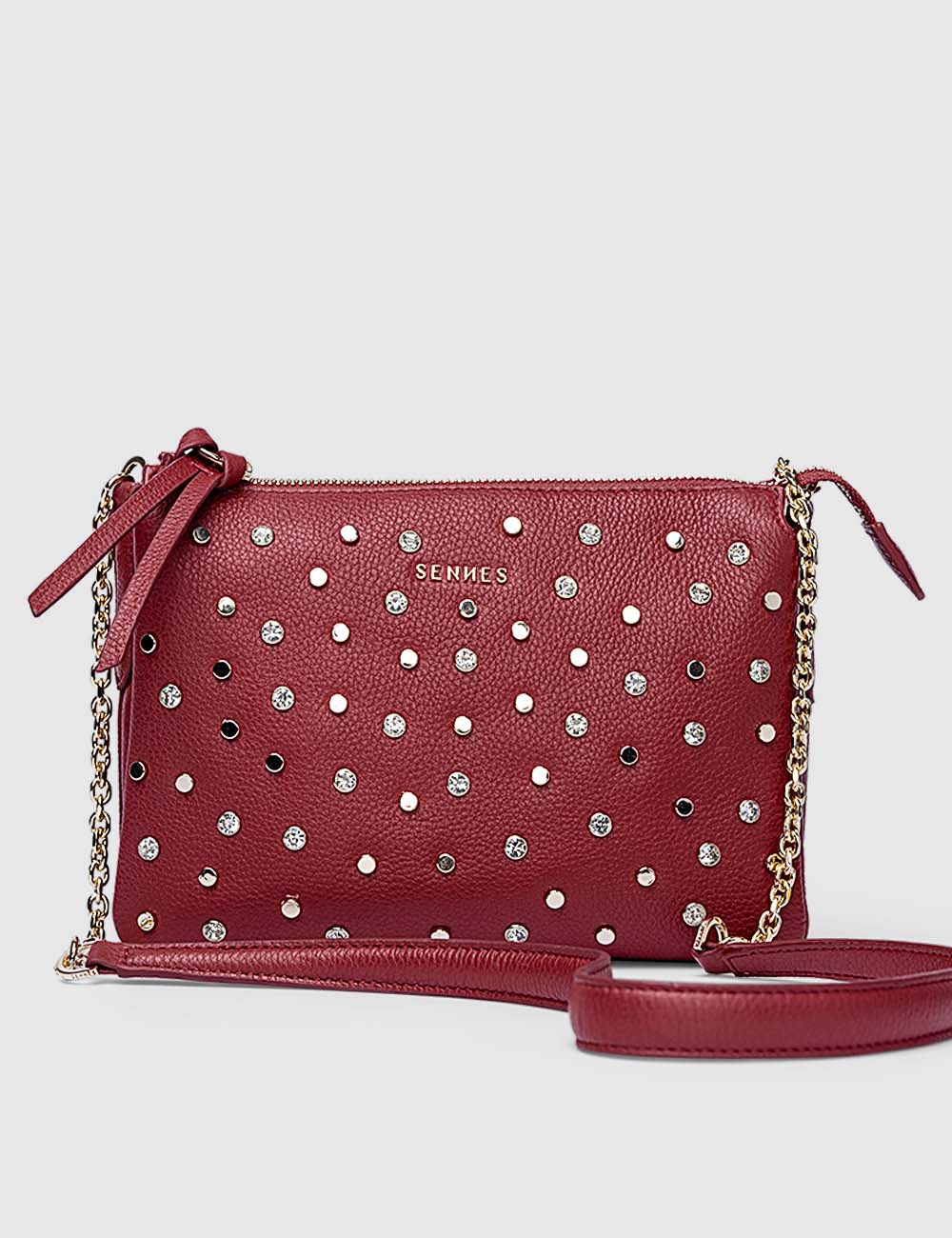 Confetti Crossbody Bag, Red, large, image 1