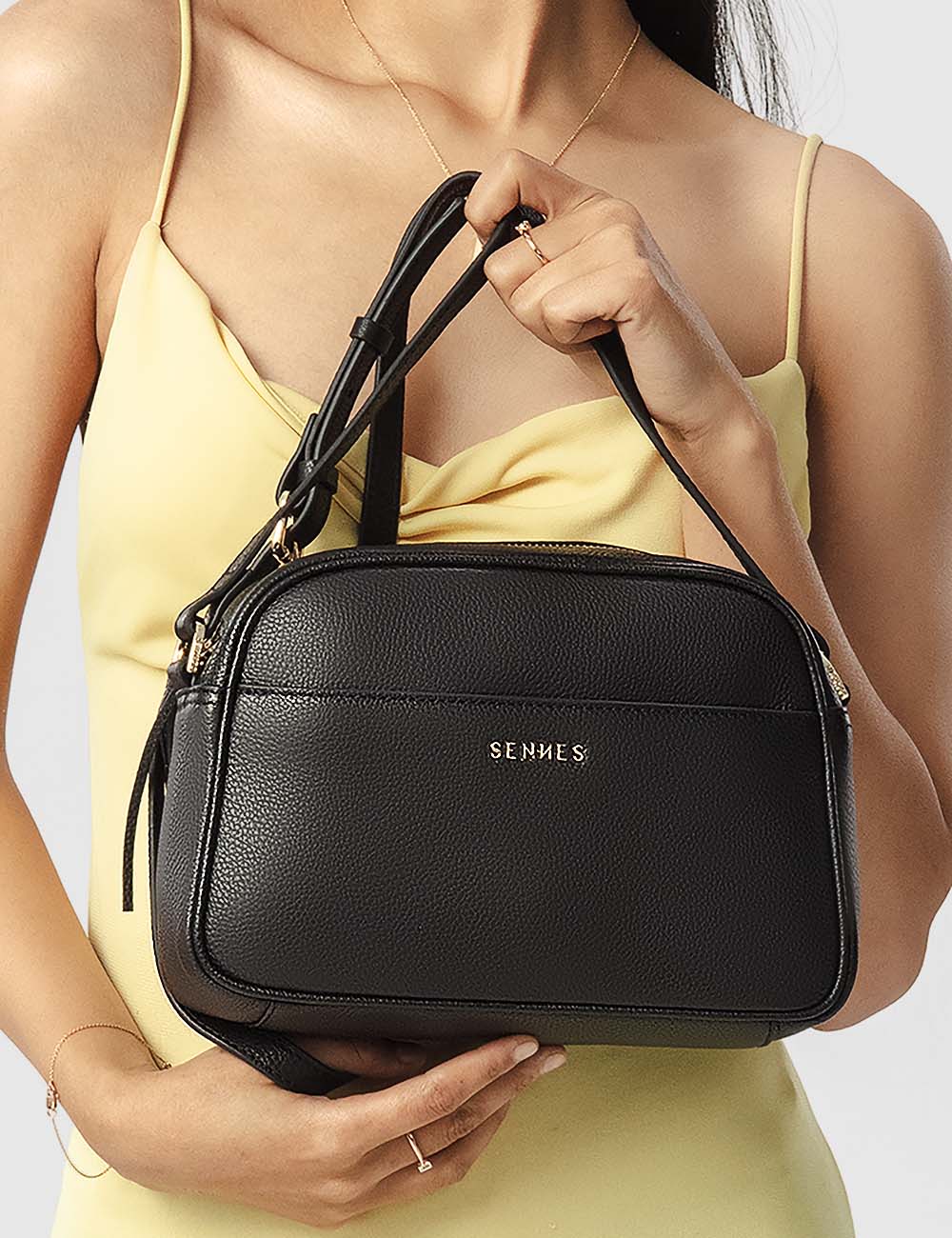 Fortuna Crossbody Bag, Etrograiny Black, large, image 5
