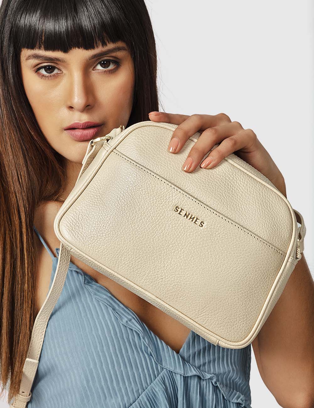 Fortuna Crossbody Bag, Ivory, large, image 5