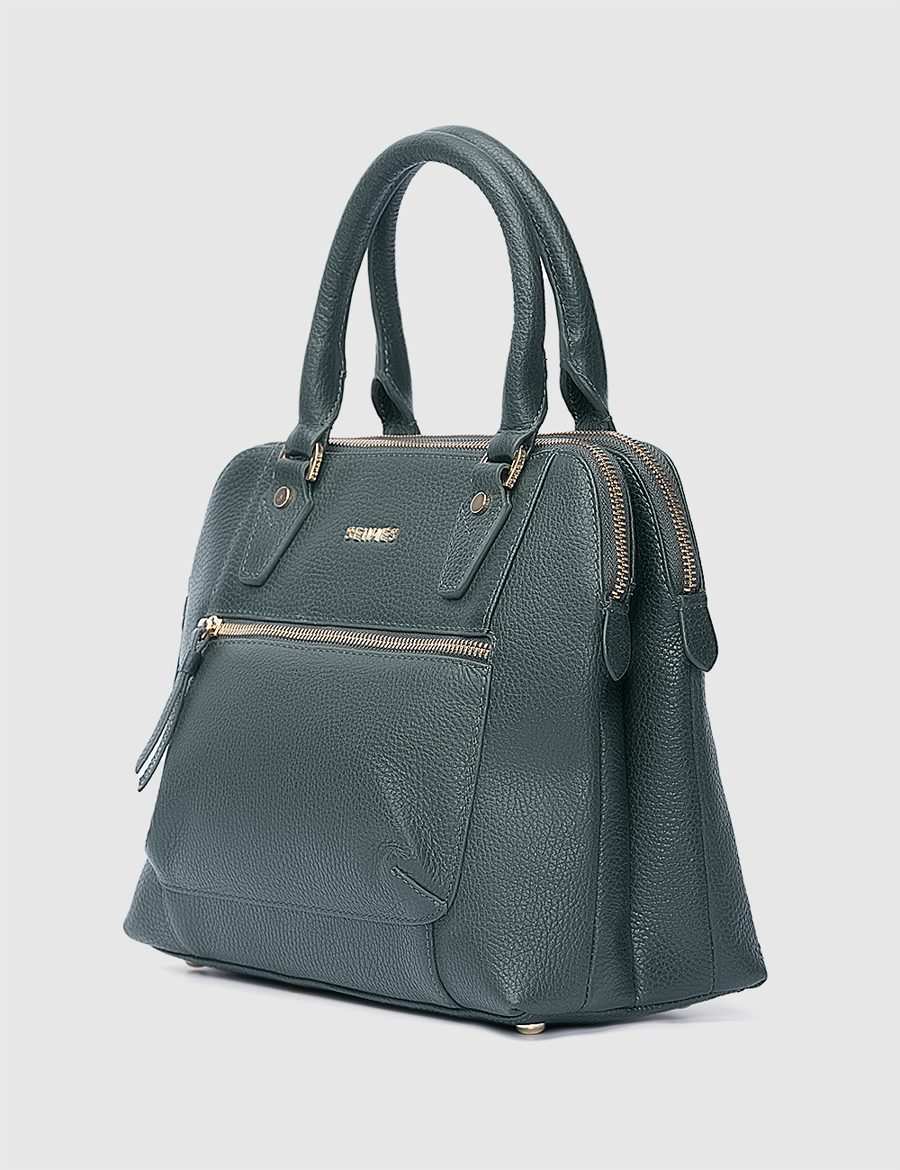 Opera Handbag, Green, large, image 2