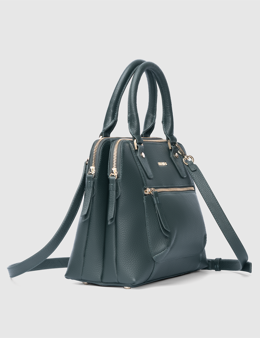 Opera Handbag, Green, large, image 4